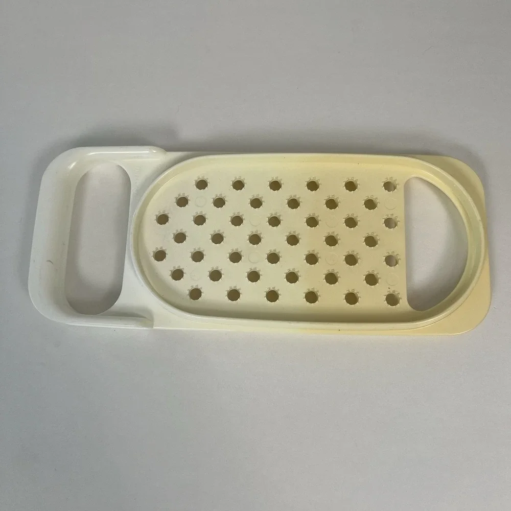 Vintage‎ Tupperware Replacement #1870-2 White Grater Modular mates